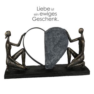 Casablanca by Gilde Dekofigur Skulptur Affair of the Heart H. 21 cm,89362