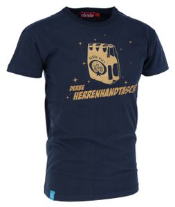 DERBE HAMBURG M-04-TS-HERRENHANDTASCHE Herren T-Shirt, Größe:L, Derbe Hamburg Farben:Navy