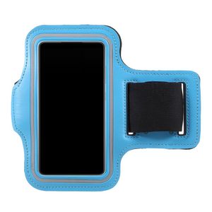 Universal Sport Armband Handy Tasche für Smartphones von 6,6" bis 6,9" Hellblau