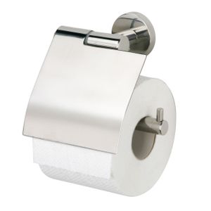Tiger Boston Toilettenpapierhalter mit Deckel Edelstahl poliert, 309130346