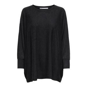 Only Pullover Damen ONLALONA LIFE L/S OVERSIZ Größe L, Farbe: 177911001 Black/W. MELANG