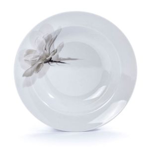 24 cm porcelánový tanier na polievku tanier na večeru hlboké kvety