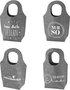 Geschenketasche mit Spruch FILZ