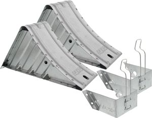 2x AL-KO Unterlegkeil + Halter verzinkt DIN 76051-G36
