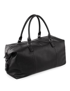 Sportovní a cestovní taška Quadra NuHide® Weekender QD878 Black 56 x 28 x 29 cm