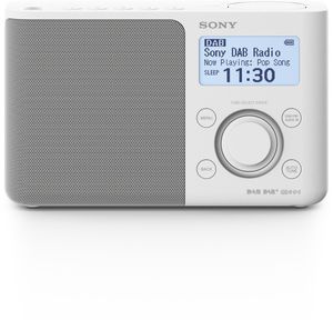 Sony XDR-S61DW weiß Kofferradio DAB+/UKW
