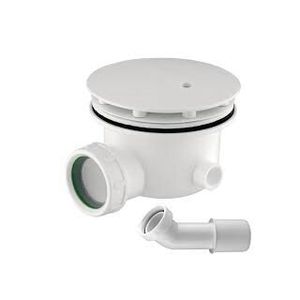 Hoesch Compact 90 Ablaufarmatur mit runder Abdeckung verchromt - 60329.305