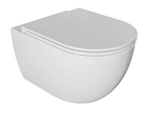 kielle Oudee - Wand-WC mit WC-Sitz SoftClose, Rimless, Weiß 30102001