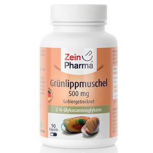 ZeinPharma Grünlippmuschel Kapseln (90x 500 mg)