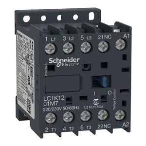 Schneider Electric LC1K1201P7 3polig 12A 230V 50/60HZ Schütz