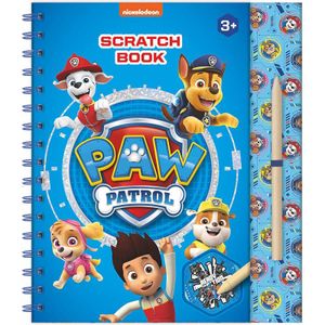 Totum PAW Patrol Scratch Book, Children's scratch card, 3 Jahr(e), Mehrfarbig