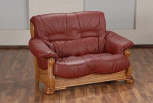 Max Winzer Tennessee Sofa 2-Sitzer - Farbe: rot - Maße: 148 cm x 95 cm x 95 cm; 2919-2100-9210023-F04