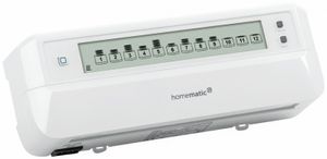 HOMEMATIC IP Smart Home 153621A0, Fußboden- Heizungsaktor, 12-fach, motorisch