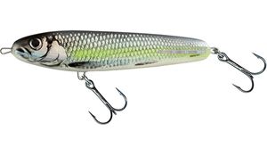 Salmo Sweeper Wobbler Jerkbait silver chartreuse shad SCS 10cm 19g