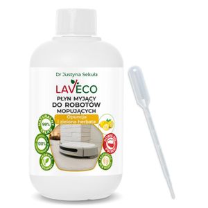 Naturalny płyn myjący do robotów mopujących - opuncja i zielona herbata - 0,5 l