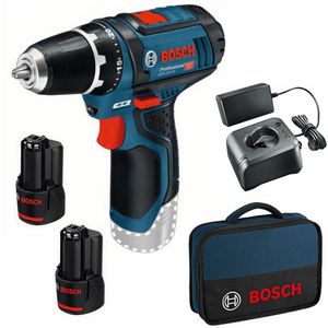 Bosch Akku Bohrschrauber Schrauber Ladegerät Tasche GSR 12V-15 0615990L6Z