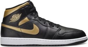 Nike Air Jordan 1 Mid "Black Metallic Gold" Black/Gold, Velikost: 42 Nike Air Jordan 1 Mid "Black Metallic Gold" Black/Gold, Velikost: 42