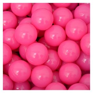 50 Bälle für Bällebad 5,5cm Babybälle Plastikbälle Baby Spielbälle Pink
