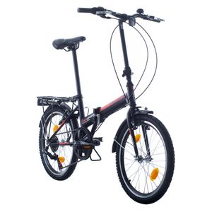 Skladací bicykel unisex skladací 20 palcov Shimano 6 rýchlostí