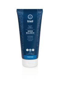 khadi Ayurvedisches Elixier Shampoo Neem Balance 200ml, so unglaublich effektiv bei Schuppen, beruhigt entzündlich juckende Kopfhaut und bringt den Kopfhautstoffwechsel in Balance