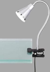 LED Klemmleuchte ARRAS titanfarbig