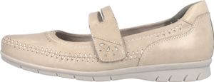 Jana Ballerina in Übergrößen Grau 8-24611-22 204 große Damenschuhe, Größe:42