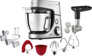 Krups Küchenmaschine KA631D Master Perfect Gourmet, Farbe Silber / Chrome