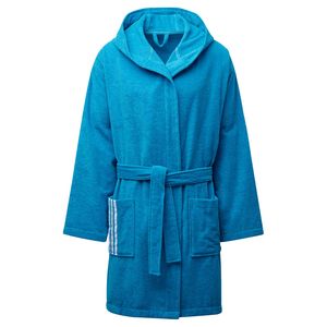 adidas Performance Unisex Bademantel BATHROBE blau, Größe:L