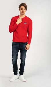 Tommy Jeans Pullover -  DM0DM07418 - Rot-  Größe: XXL(EU)