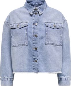 Only ONLMARINA L/S JACKET TAI DNM CS Light Blue Denim XL