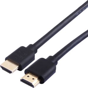 INF HDMI-Kabel 4K@60Hz HDMI 2.0 Schwarz 1 m