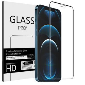 Full Screen Panzerglas für Apple iPhone 12 / 12 Pro Schutzfolie Glas Folie Vollbild Panzerfolie