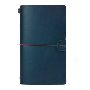 Notizbuch mit Blanko Papier , perfekt zum Schreiben, als Skizzenbuch, Malbuch, Tagebuch, Travelers Journal, Reisetagebuch oder als Geschenk(Navy blau)