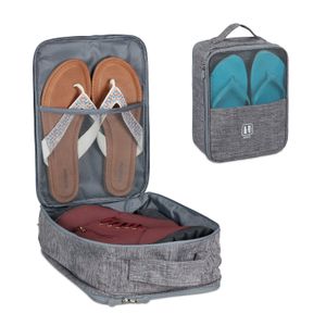 3-komorová taška na boty | šedá taška na boty sportovní taška | cestovní taška na boty cestovní taška na boty