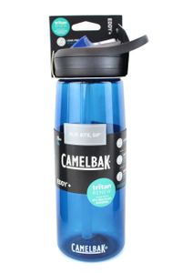 Camelbak Eddy+ Trinkflasche 2021, 750ml, blau, Schnappstrohhalm, BPA, BPS, BPF frei, 2-Finger Tragegriff