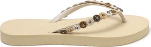 Lazamani Mallorca Beach Damen Flip Flops Offwhite Größe 35/36