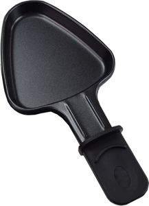 Syntrox Germany Universal Raclette Pfännchen dreieckig emailliert – 1 Stück, hitzebeständig & spülmaschinenfest, ideal für Raclette-Abende