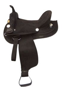 Westernsattel Southwest, schwarz, 16 ***