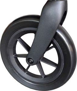 FabaCare Arthritis Rollator Set Tiger, pannensichere Softräder, drehbare Armauflagen, faltbarer Leichtgewichtrollator, höhenverstellbar, mit Tasche