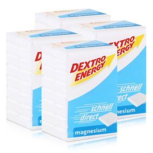 Dextro Energy Traubenzucker Magnesium 46g (4er Pack)