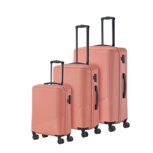 travelite  Bali Kofferset 55/67/77 cm   4 Rollen - Rosa