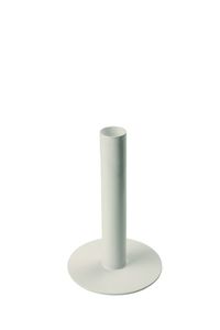 Kerzenleuchter Creme-Grau Höhe 120 mm für Stabkerzen Ø 20 mm