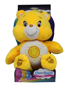 Care Bears Funshine Bär Plüschfigur Soft gelb 27cm