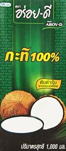 Kokosmilch Aroy-D natürliche Kokusmilch zum Backen und Kochen 1000ml