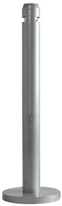 Rubbermaid Standascher Smokers' Pole rund silber