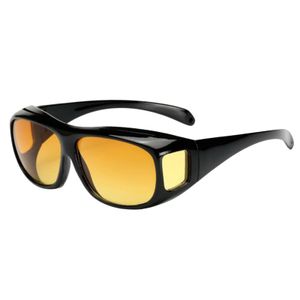 UV400 Anti-UV Sandproof Reitbrille Männer Outdoor Sport Nachtsichtbrille Brillen-Gelb