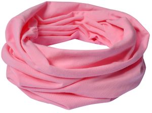Kinder Baumwolle Schlauchschal Rosa-M