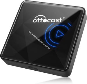 Ottocast U2Air Pro Wireless-Carplay-Adapter für iPhone - Kompatibel mit Werkseitig Verkabelte Carplay-Fahrzeug (Baujahr: 2016-2024)