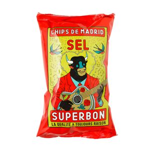 Superbon Chips Sel Kartoffelchips mit Salz knusprig würzig 135g