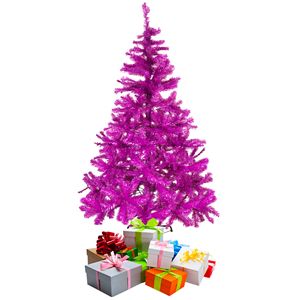 Weihnachtsbaum 120 cm inkl Ständer Lila / Pink